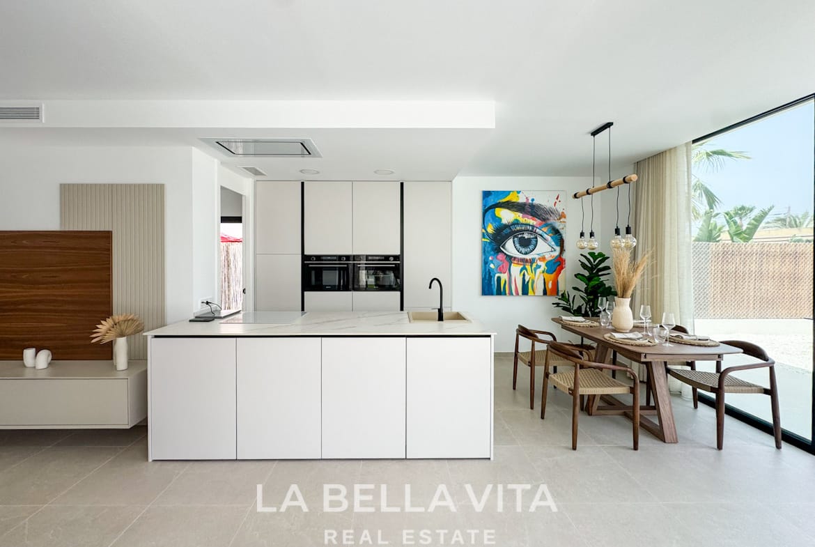 New Build key ready Villa with large plot and private pool for sale in Lomas de Cabo Roig, Orihuela Costa, Alicante
