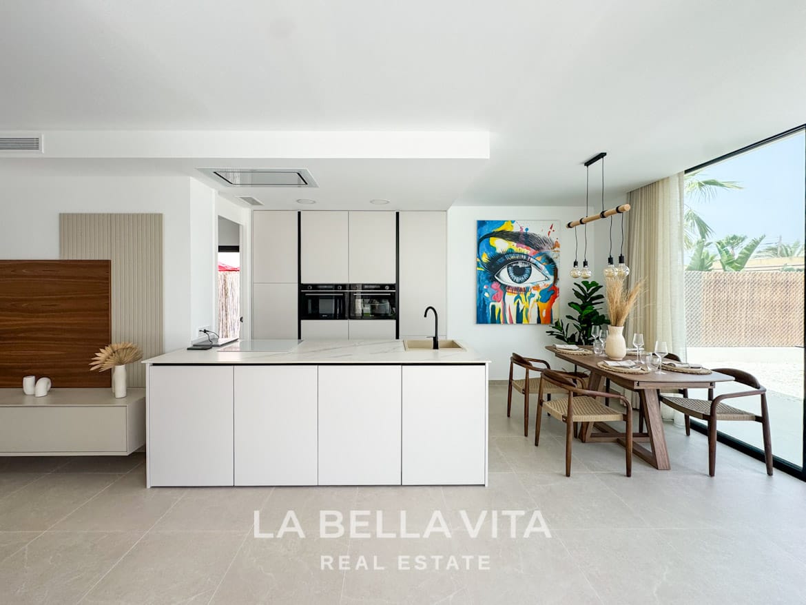 New Build key ready Villa with large plot and private pool for sale in Lomas de Cabo Roig, Orihuela Costa, Alicante