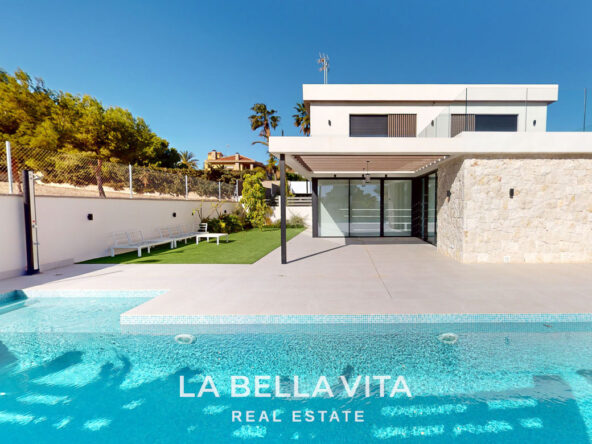 New Development Villas with private pools for sale in Lomas de Cabo Roig, Orihuela Costa