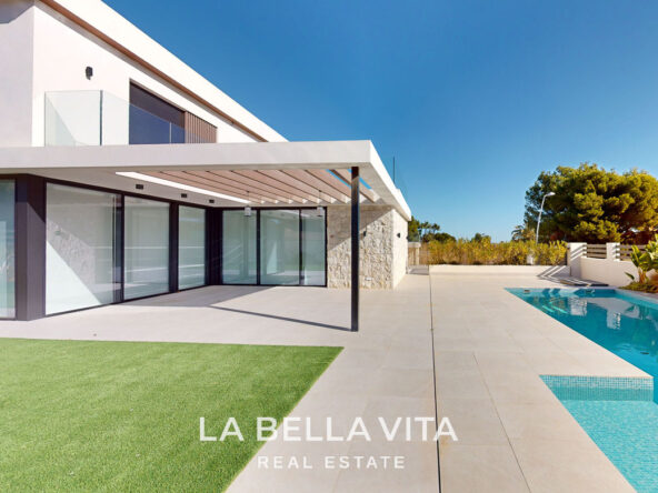 New Development Villas with private pools for sale in Lomas de Cabo Roig, Orihuela Costa