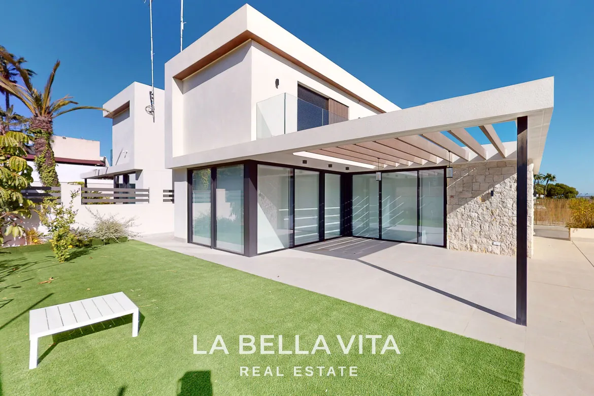 New Development Villas with private pools for sale in Lomas de Cabo Roig, Orihuela Costa