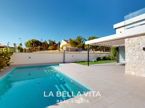 New Development Villas with private pools for sale in Lomas de Cabo Roig, Orihuela Costa