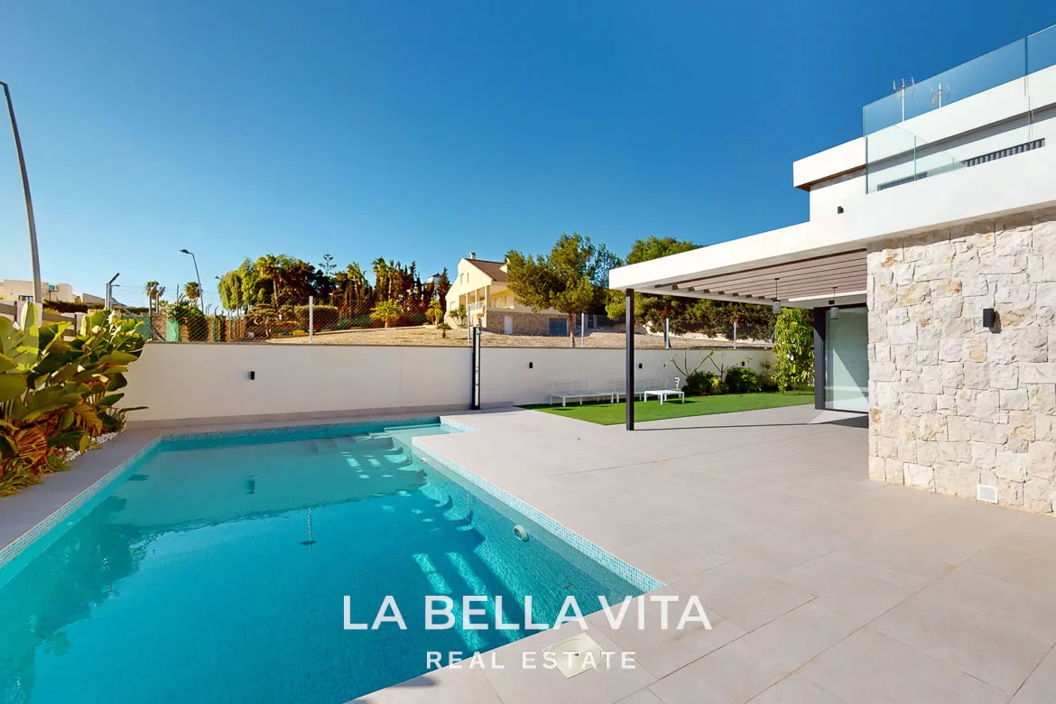 New Development Villas with private pools for sale in Lomas de Cabo Roig, Orihuela Costa