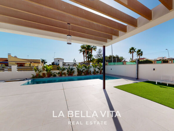 New Development Villas with private pools for sale in Lomas de Cabo Roig, Orihuela Costa