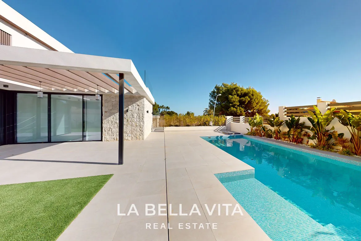 New Development Villas with private pools for sale in Lomas de Cabo Roig, Orihuela Costa
