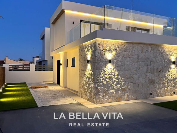 New Development Villas with private pools for sale in Lomas de Cabo Roig, Orihuela Costa