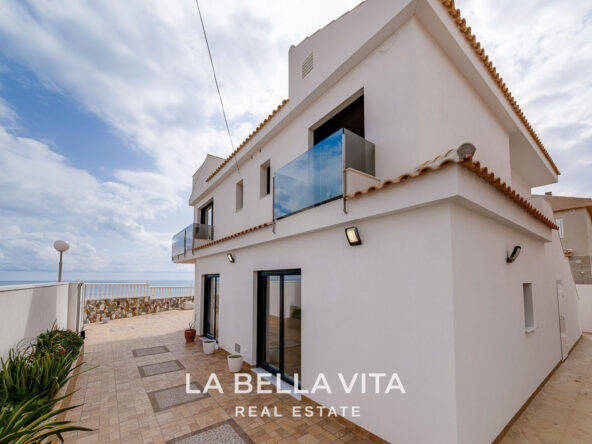 Frontline Sea View Property by the beach for sale in La Mata, Torrevieja