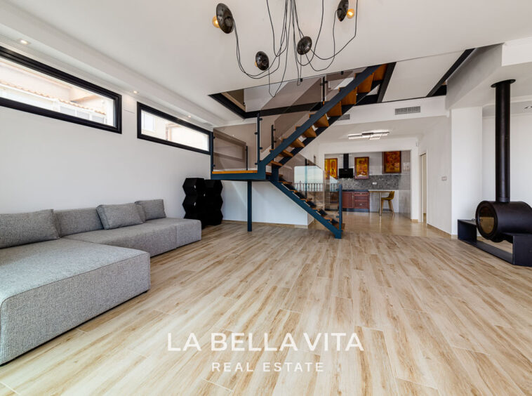 Frontline Sea View Property by the beach for sale in La Mata, Torrevieja