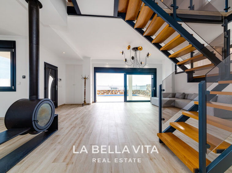 Frontline Sea View Property by the beach for sale in La Mata, Torrevieja