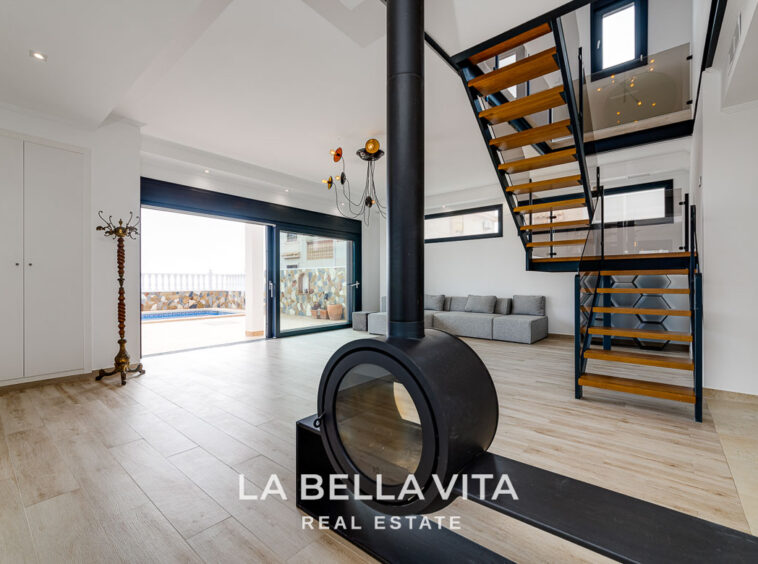 Frontline Sea View Property by the beach for sale in La Mata, Torrevieja