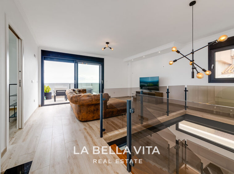 Frontline Sea View Property by the beach for sale in La Mata, Torrevieja