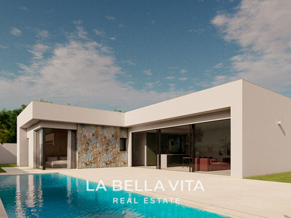 Luxury New Build Villa with private pool for sale in Serena Golf, Los Alcazares, Murcia, Spain