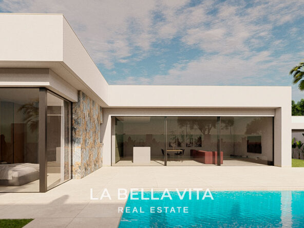 Luxury New Build Villa with private pool for sale in Serena Golf, Los Alcazares, Murcia, Spain