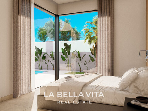 Luxury New Build Villa with private pool for sale in Serena Golf, Los Alcazares, Murcia, Spain