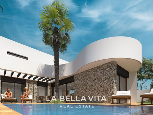 Luxury New Build Villas with private pools for sale in Las Heredades, Rojales, Alicante