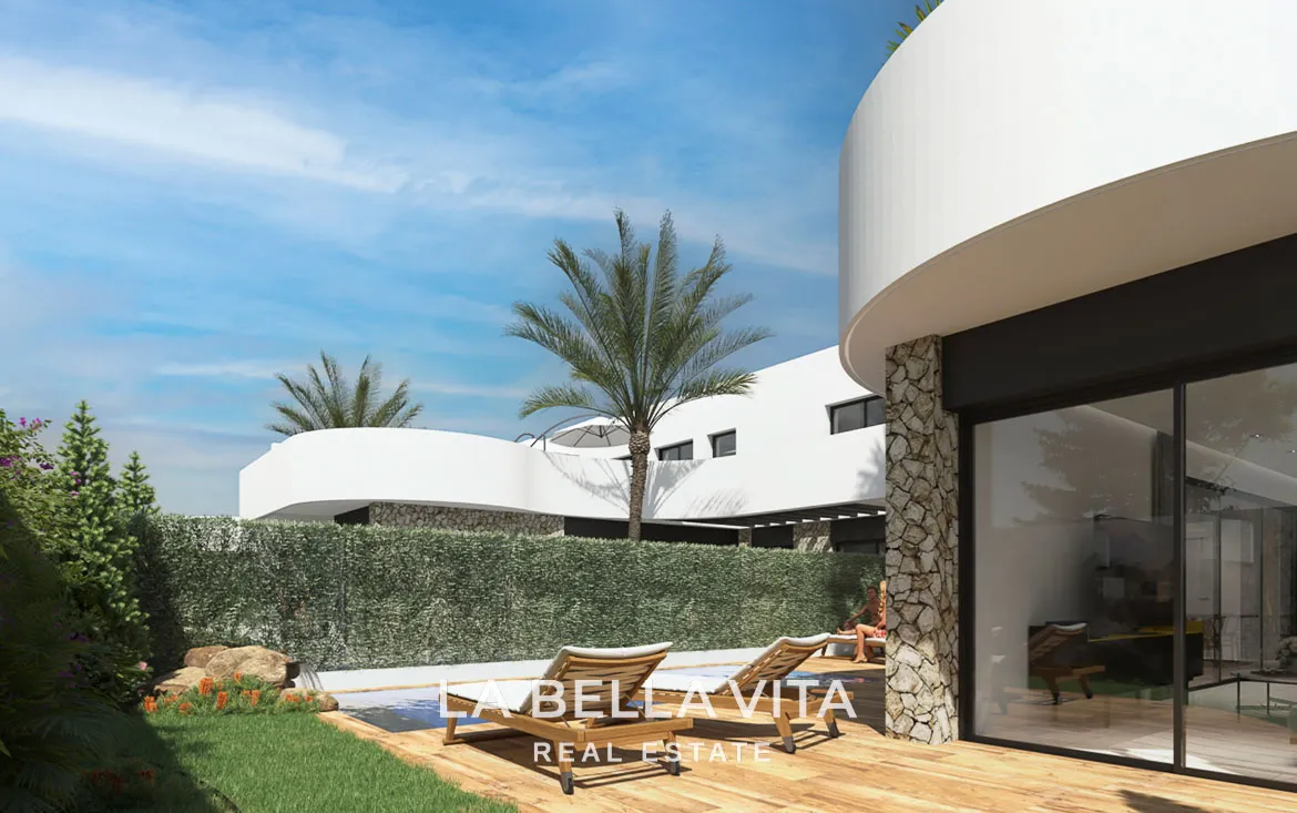 Luxury New Build Villas with private pools for sale in Las Heredades, Rojales, Alicante