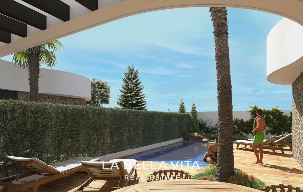 Luxury New Build Villas with private pools for sale in Las Heredades, Rojales, Alicante