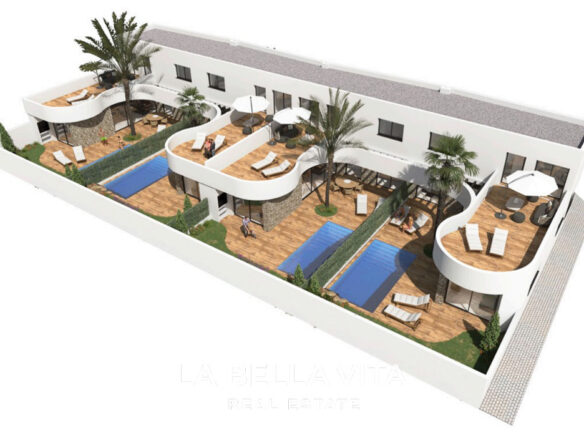 Luxury New Build Villas with private pools for sale in Las Heredades, Rojales, Alicante