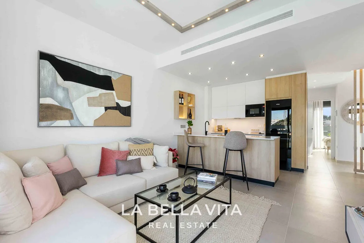 New Build Properties with private pools for sale in Santiago de la Ribera, Murcia, Spain