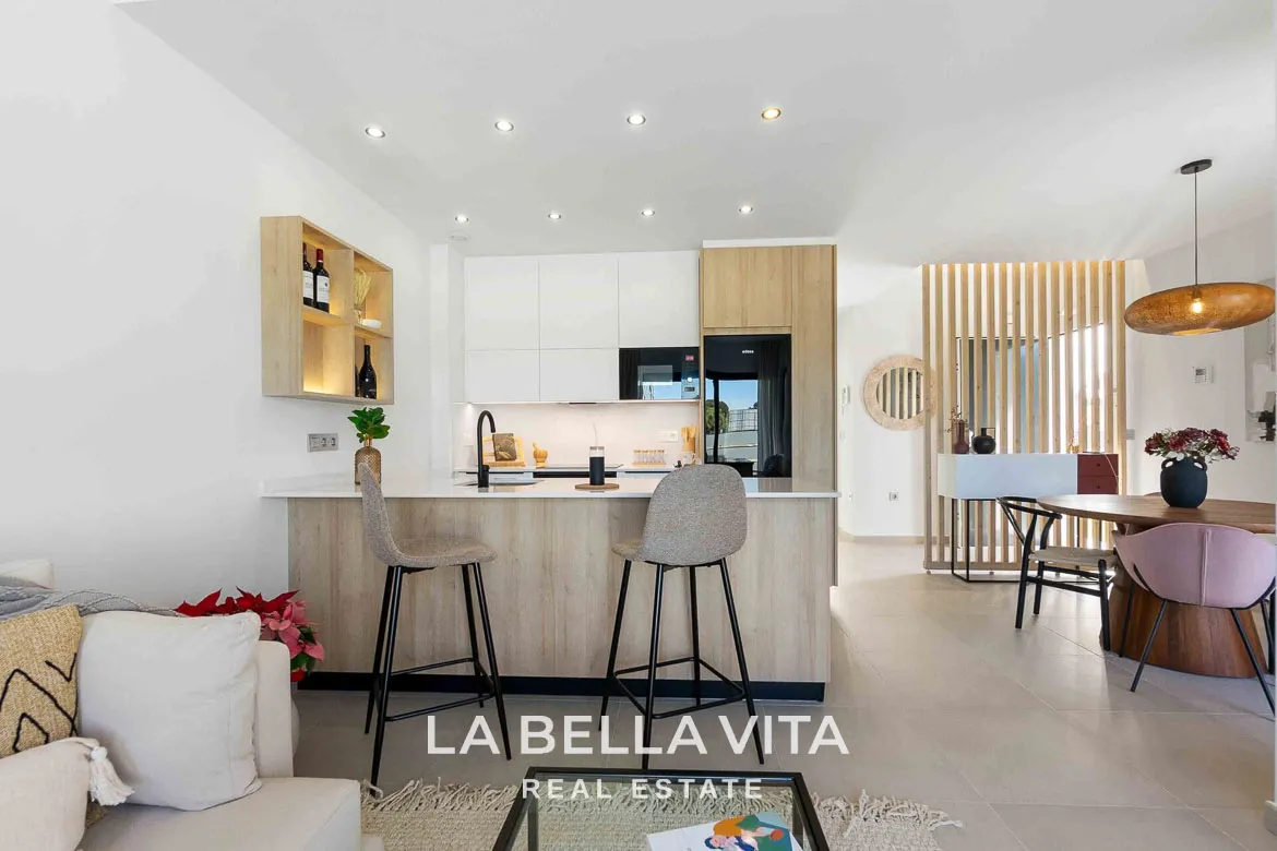New Build Properties with private pools for sale in Santiago de la Ribera, Murcia, Spain