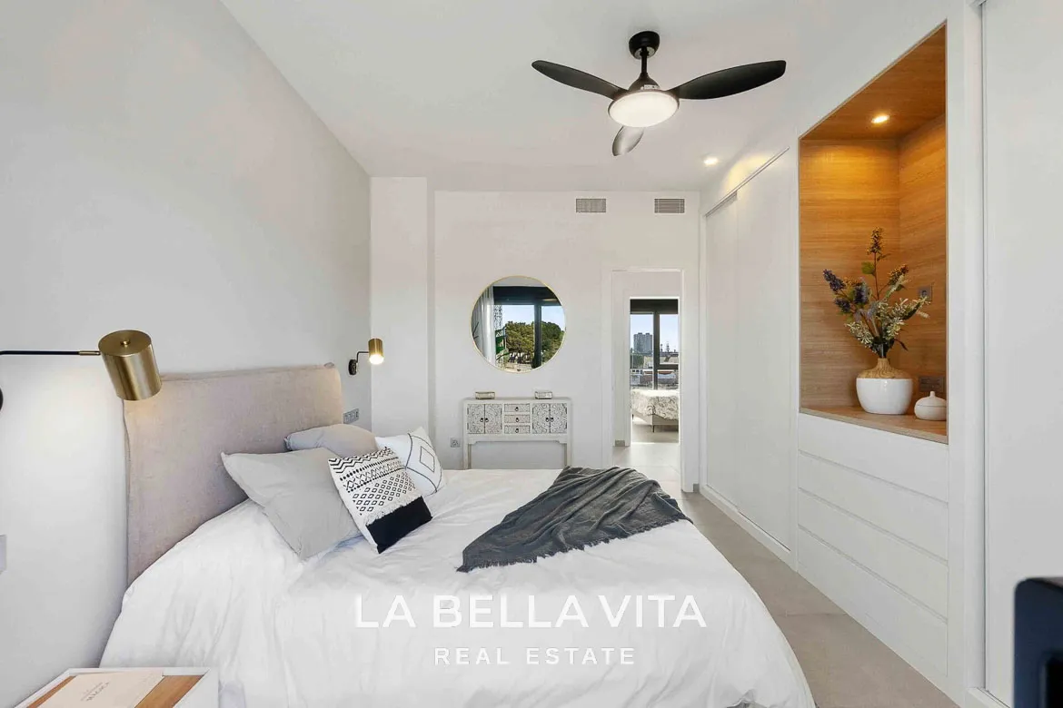 New Build Properties with private pools for sale in Santiago de la Ribera, Murcia, Spain
