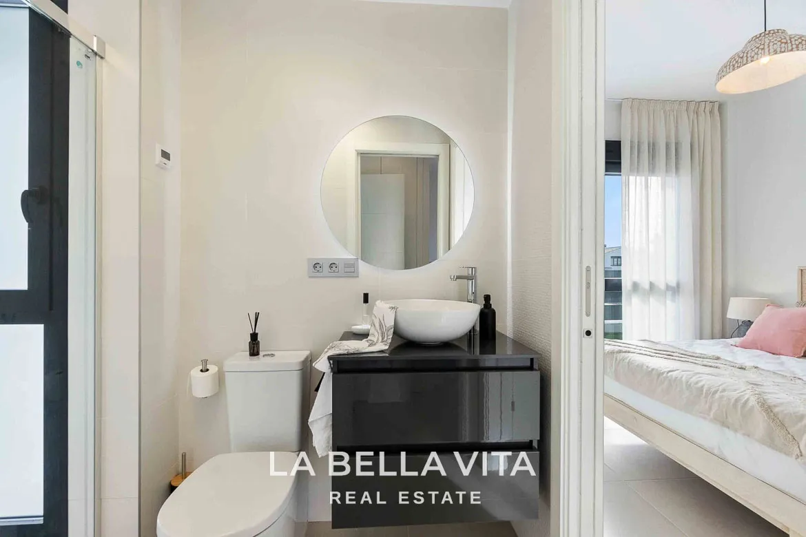 New Build Properties with private pools for sale in Santiago de la Ribera, Murcia, Spain