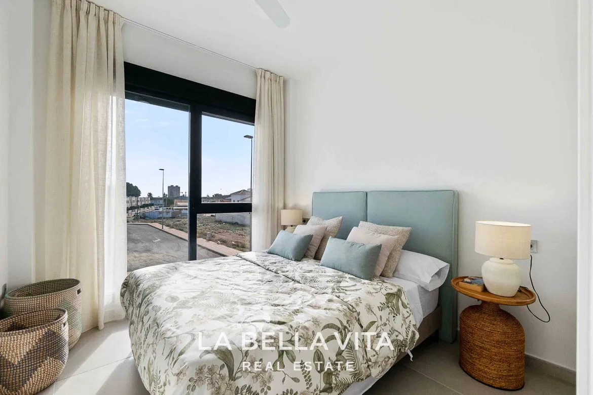 New Build Properties with private pools for sale in Santiago de la Ribera, Murcia, Spain