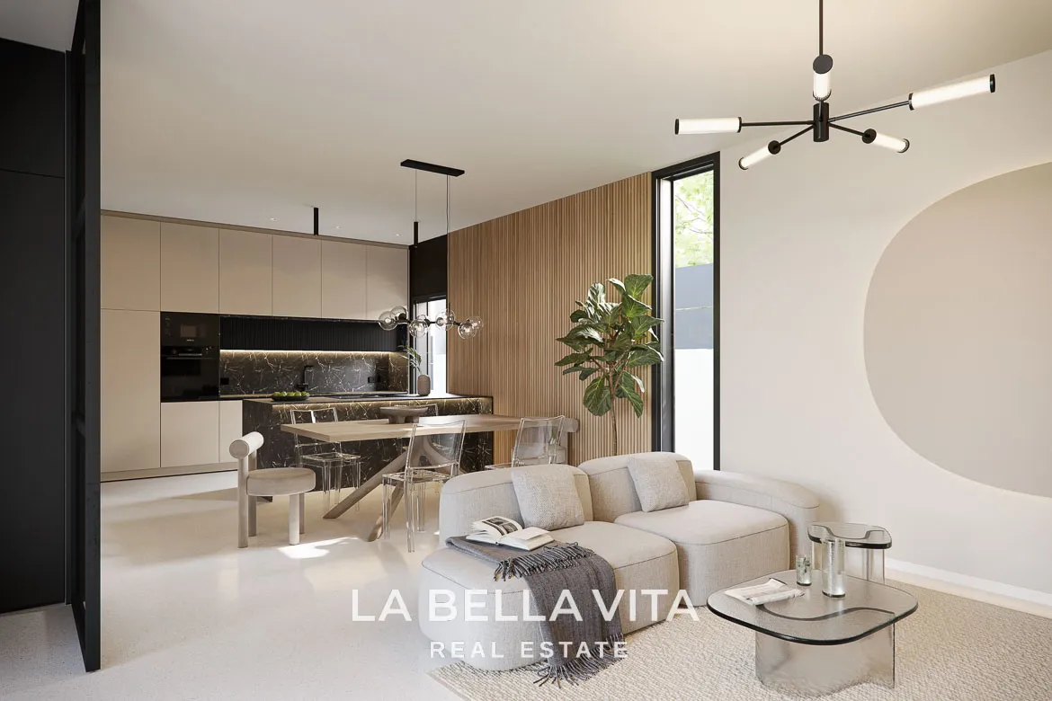 New Build Villas on one floor for sale in San Miguel de Salinas, Alicante, Spain