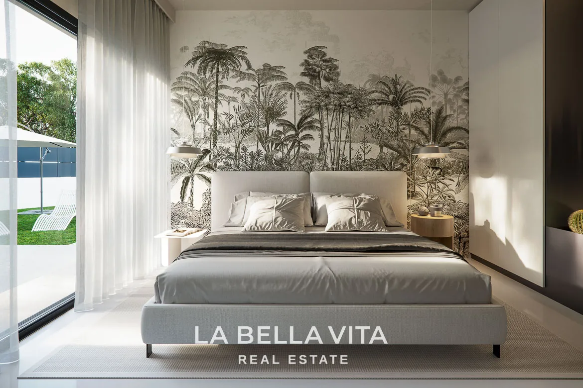 New Build Villas on one floor for sale in San Miguel de Salinas, Alicante, Spain