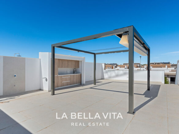 New Houses with private pools for sale in Los Alcazares near Serena Golf Course, Murcia, Spain