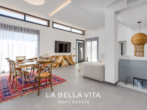 New Luxury Beachfront Properties with private pool by the sea for sale in La Mata, Alicante