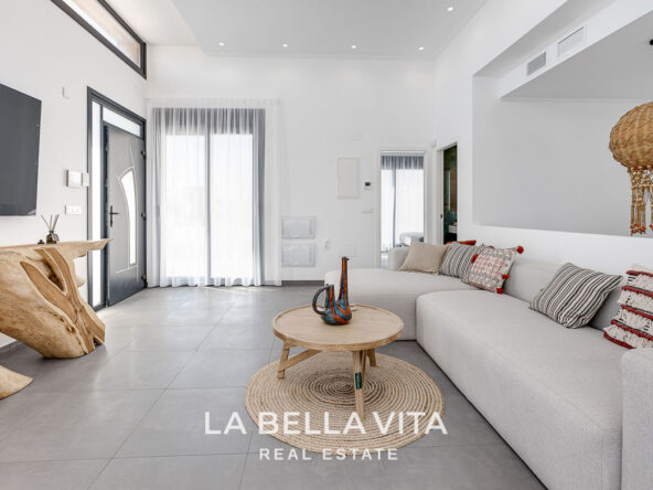 New Luxury Beachfront Properties with private pool by the sea for sale in La Mata, Alicante