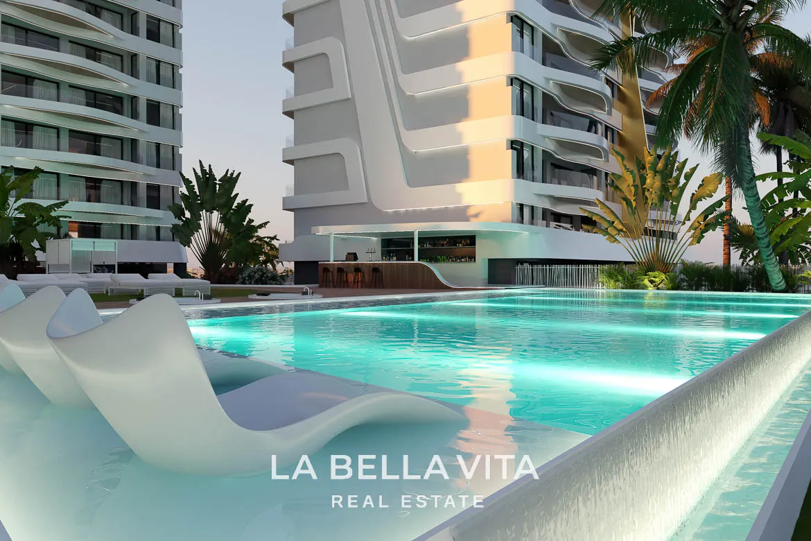 Luxury Beachfront Apartments for sale in La Manga, Mar Menor, Murcia, Spain
