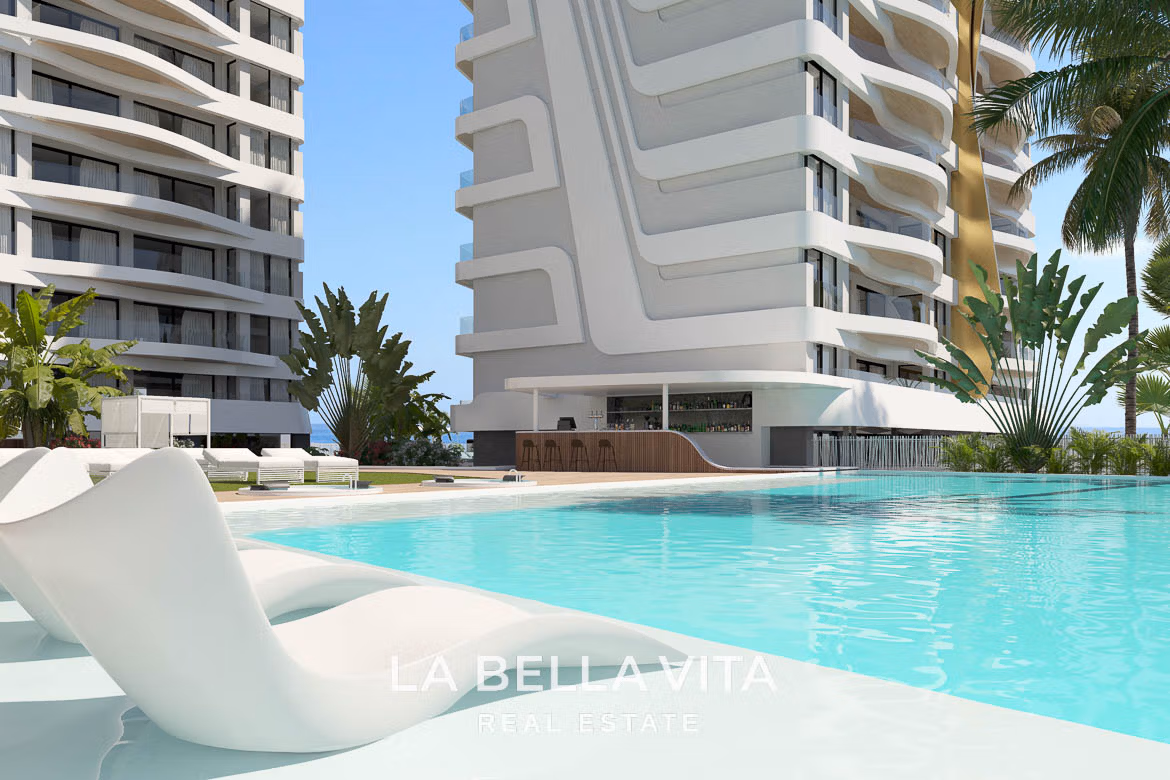 Luxury Beachfront Apartments for sale in La Manga, Mar Menor, Murcia, Spain