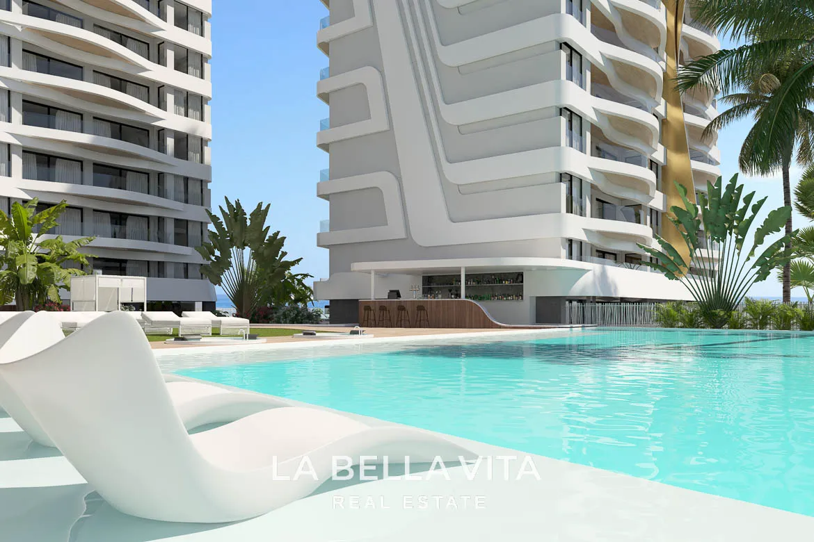 Luxury Beachfront Apartments for sale in La Manga, Mar Menor, Murcia, Spain