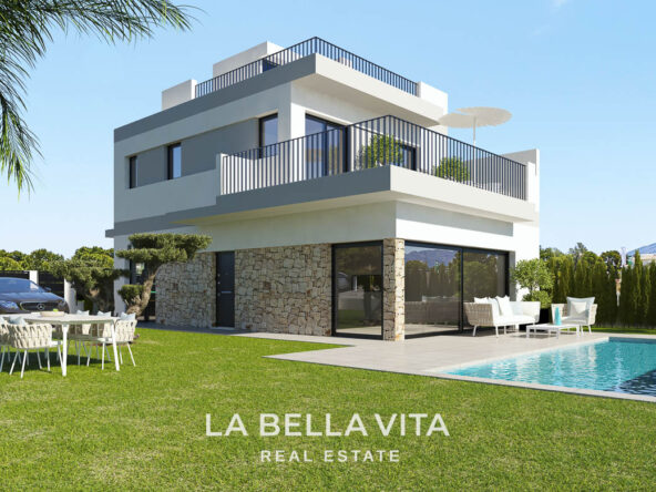 Luxury New Build Properties with Sea Views for sale in San Miguel de Salinas, Alicante