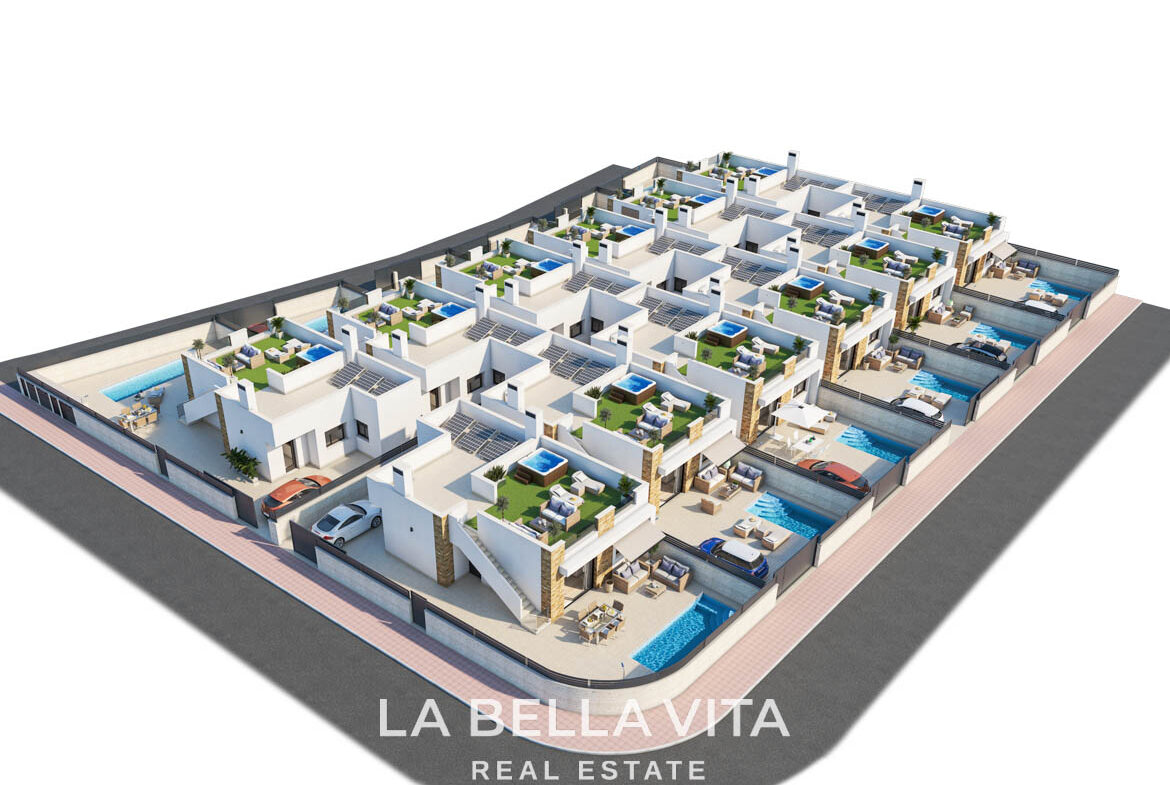 New Build Detached Properties for sale in Doña Pepa, Ciudad Quesada, Alicante