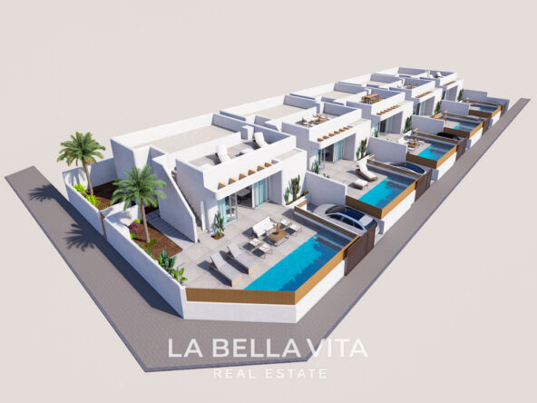 New Build ibiza-style Properties for sale in Dolores, Costa Blanca South, Alicante