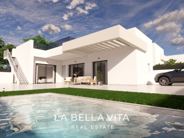 Single Floor New Build Villas for sale in Los Montesinos, La Herrada