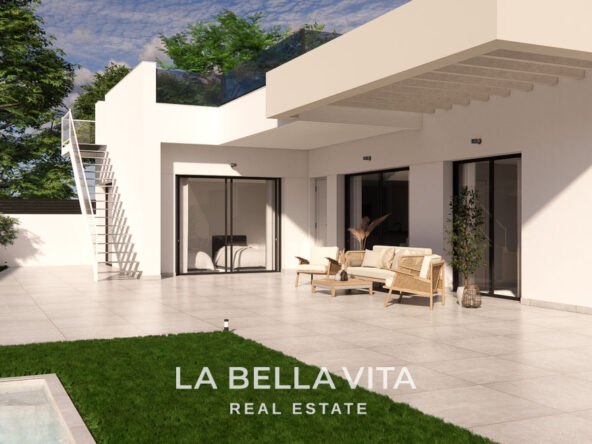 Single Floor New Build Villas for sale in Los Montesinos, La Herrada