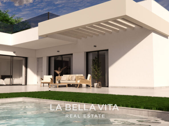 Single Floor New Build Villas for sale in Los Montesinos, La Herrada