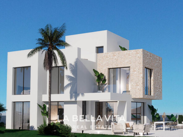 Beautiful New Build Villas with private pools for sale in Finestrat, Benidorm, Alicante