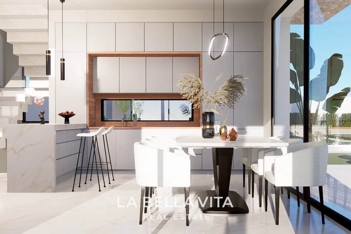 Beautiful New Build Villas with private pools for sale in Finestrat, Benidorm, Alicante