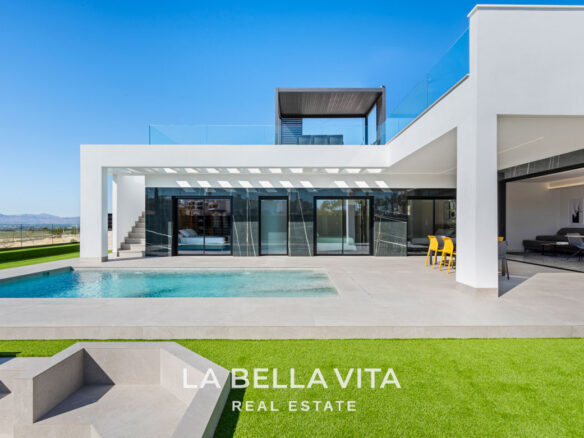 Detached Modern Luxury Villas for sale in Algorfa, La Finca Golf Resort, Costa Blanca, Alicante