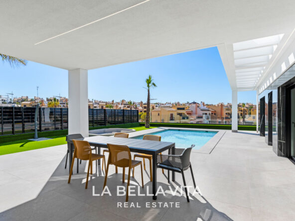 Detached Modern Luxury Villas for sale in Algorfa, La Finca Golf Resort, Costa Blanca, Alicante