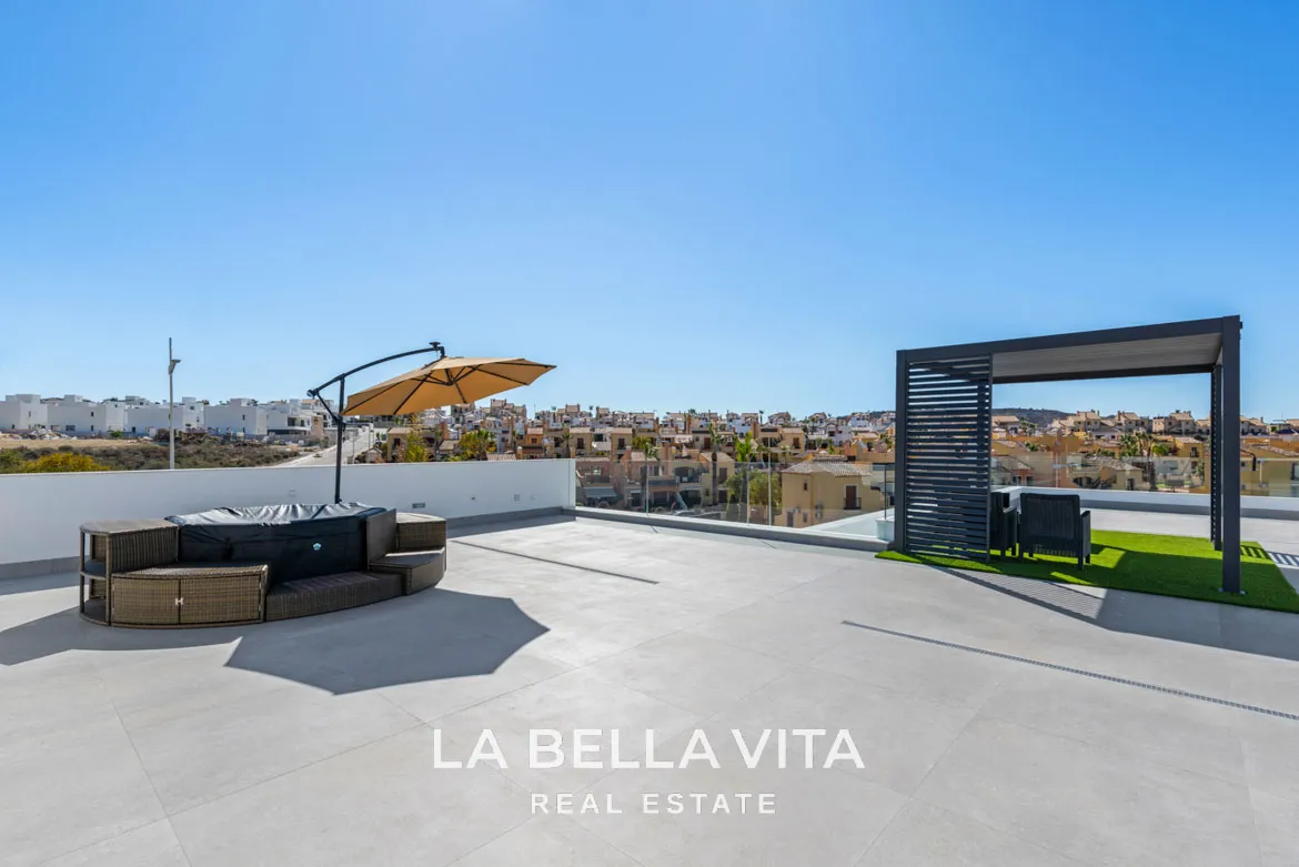 Detached Modern Luxury Villas for sale in Algorfa, La Finca Golf Resort, Costa Blanca, Alicante