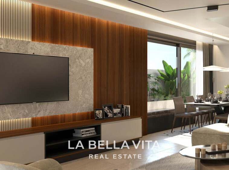 Luxury New Build Villa with private pool and basement for sale in Los Balcones, Torrevieja, Spain