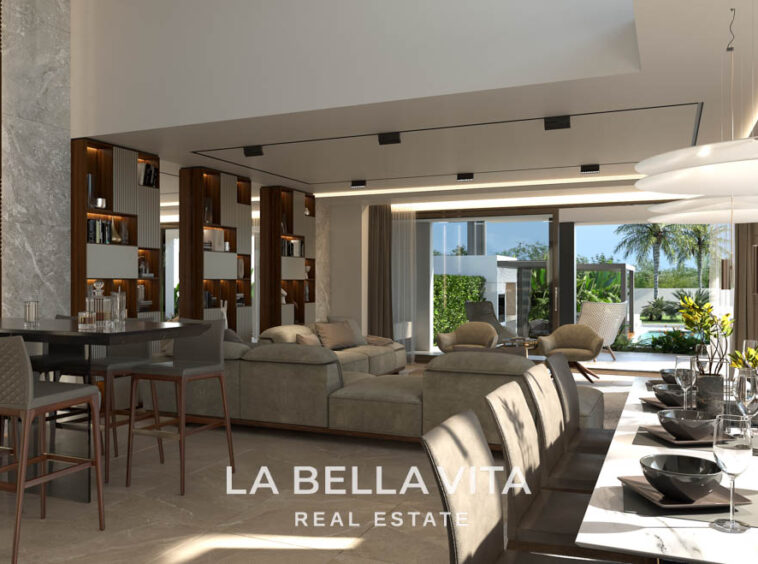 Luxury New Build Villa with private pool and basement for sale in Los Balcones, Torrevieja, Spain