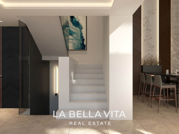 Luxury New Build Villa with private pool and basement for sale in Los Balcones, Torrevieja, Spain