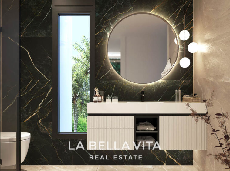 Luxury New Build Villa with private pool and basement for sale in Los Balcones, Torrevieja, Spain